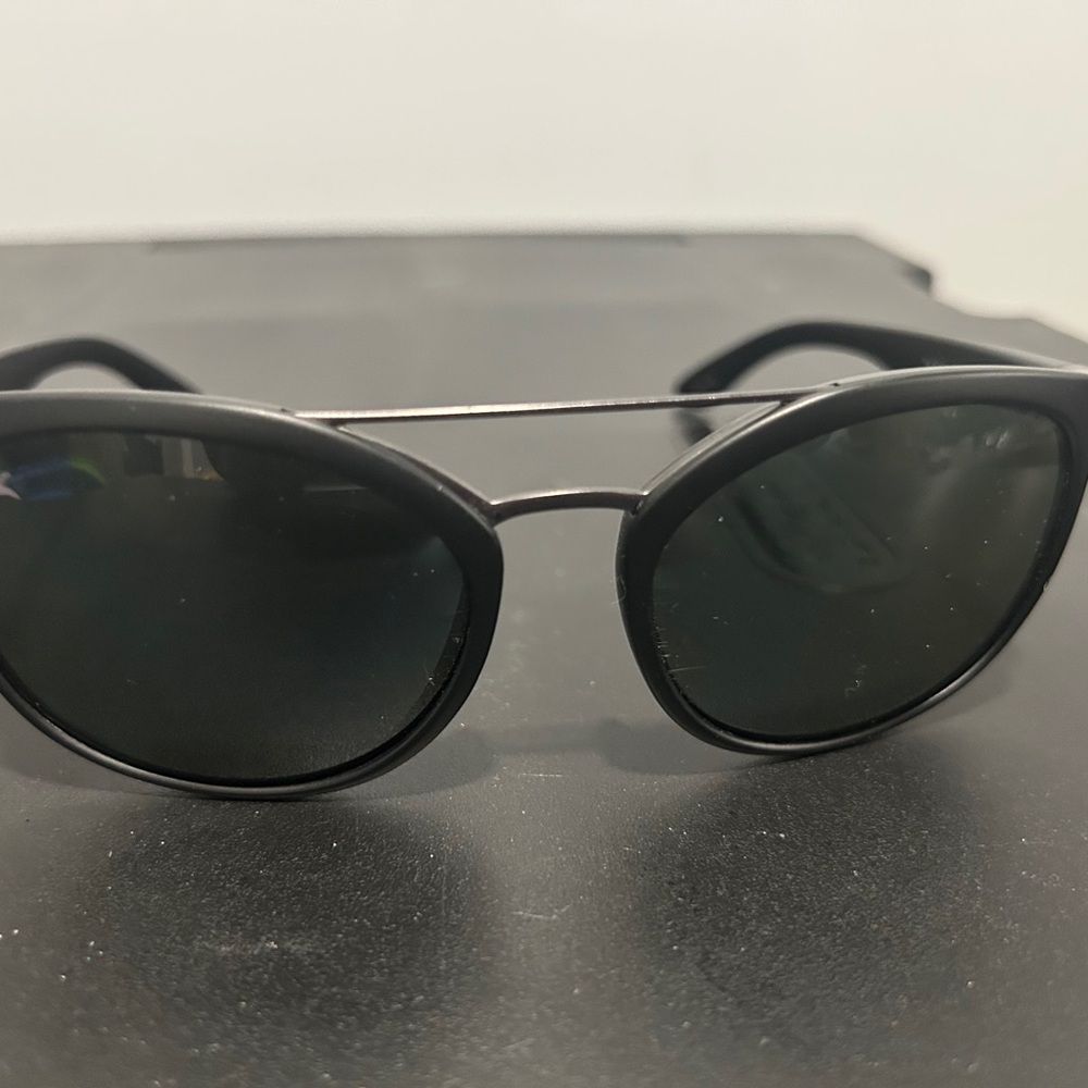 Suncloud Black Sunglasses With Silver Accent - image 1